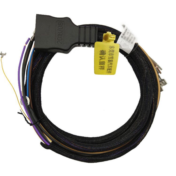 Customized connecting harnesses for various snow shovels and snow sweepers / various vehicle harnesses
